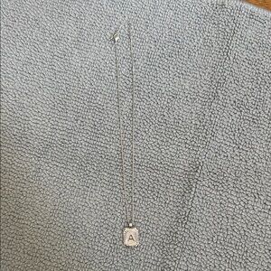 Elegant Sterling Silver Pendant Necklace A